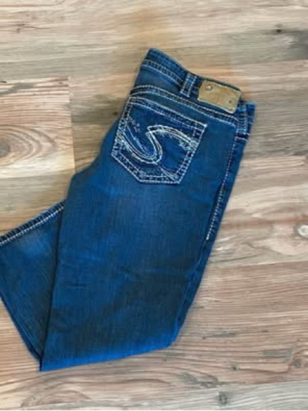Dark Blue Women's Stretch Denim Jeans